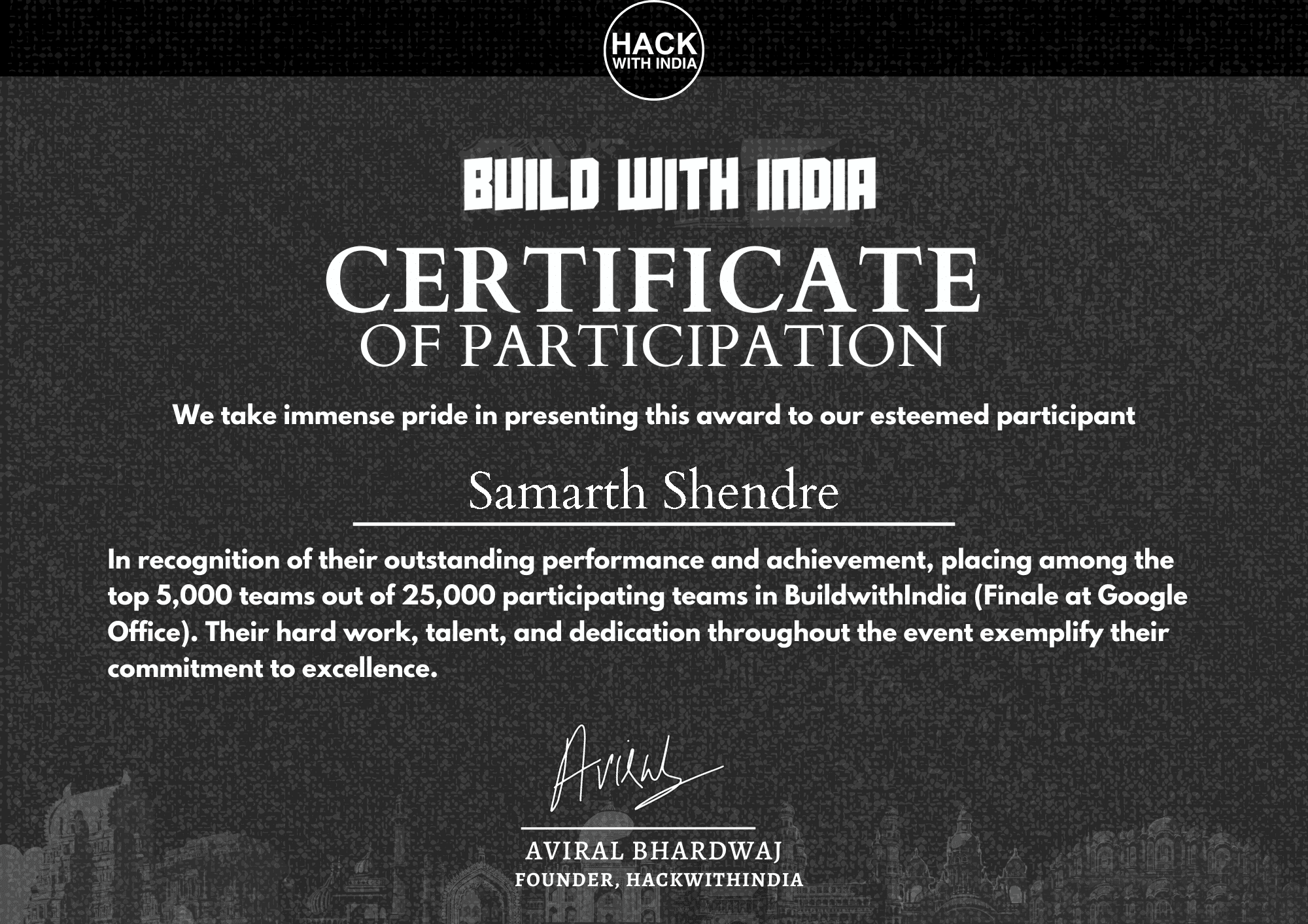 Top 5,000 out of 25,000+ teams